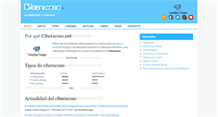 Desktop Screenshot of ciberacoso.net