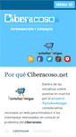 Mobile Screenshot of ciberacoso.net